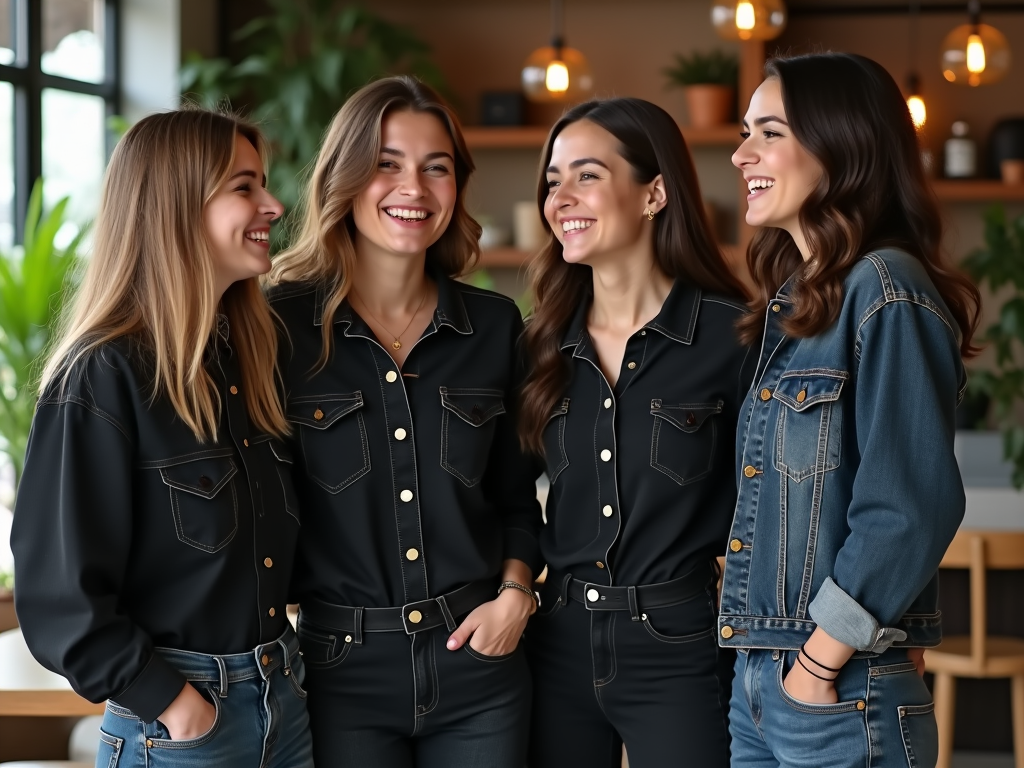 salajplus.ro | Cele mai bune combinzoane din denim negru pentru un look urban