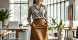salajplus.ro | Fusta pantalon midi: cum o poți adapta pentru orice stil