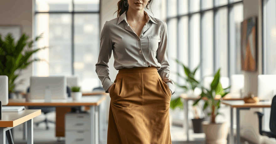 salajplus.ro | Fusta pantalon midi: cum o poți adapta pentru orice stil