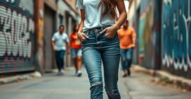 salajplus.ro | Blugi cu spălare în oxid: nuanțe naturale