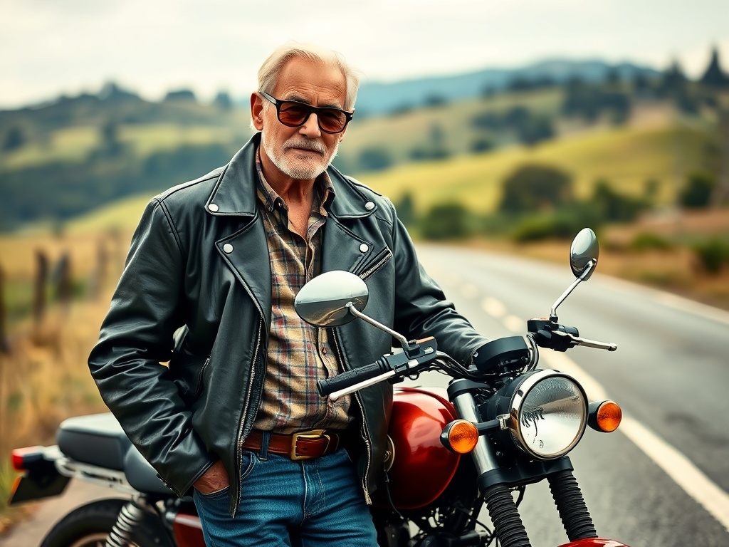 salajplus.ro | Cum să porți o jachetă de piele peste 50 de ani